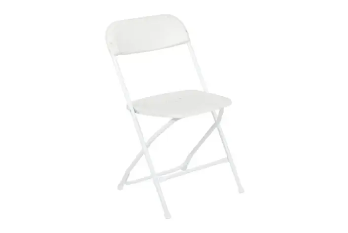 White Folding Chair